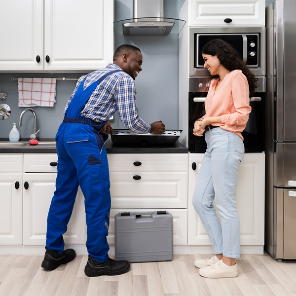 can you provide an estimate for cooktop repair before beginning any work in Glen Carbon